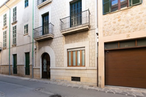 Exterior view of the town house