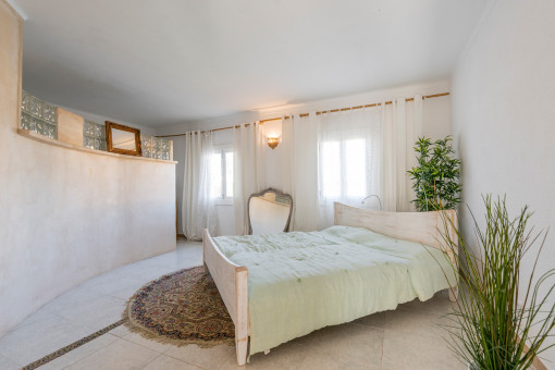 One of 2 bedrooms