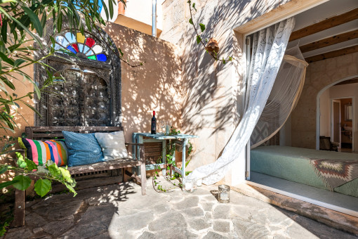 Terrace with a lot of character