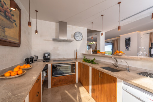 Fully equipped kitchen