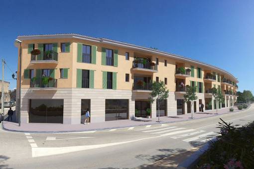 Exterior view of the project