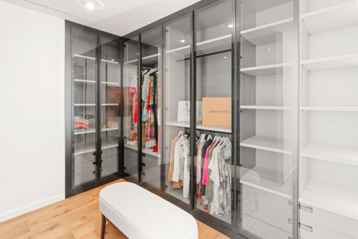 Walk-in wardrobe