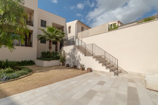 View of the patio