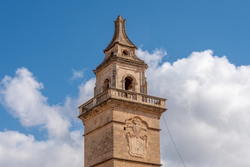 View to the church