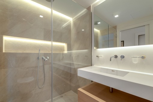 Bathroom with shower