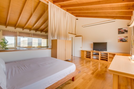 One of 7 bedrooms