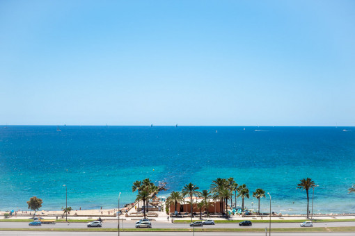 Sea and beach views