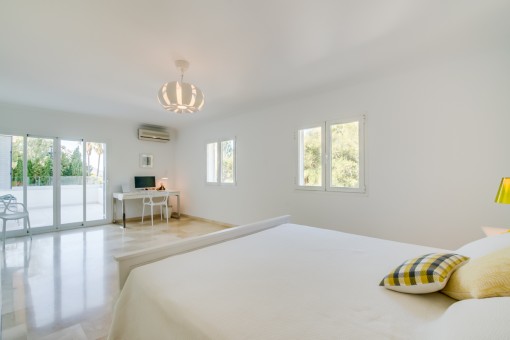One of 6 bedrooms