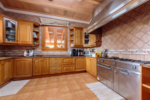 Fully equipped kitchen