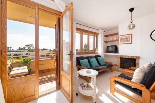 3-bedroom apartment on the second floor in a complex with pool in Port de Pollença