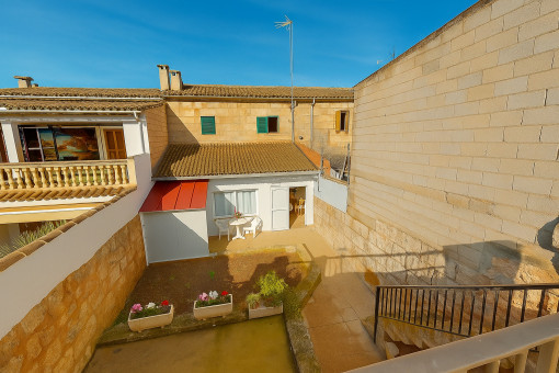 Patio of the townhouse