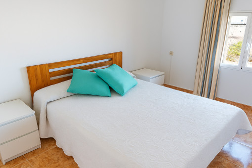 Master bedroom on the first floor