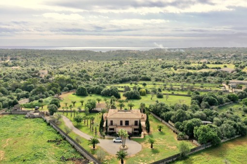 Exterior view of the finca