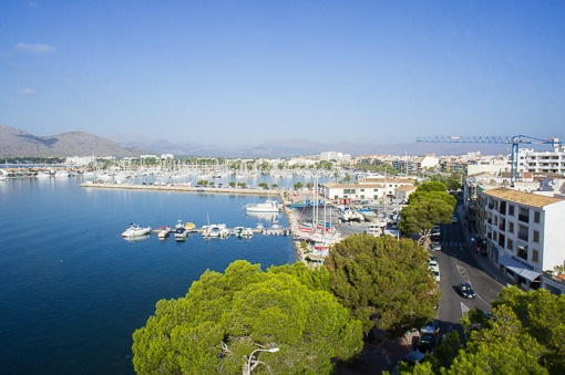 View over the bay of Alcudia