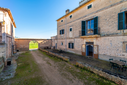 Exterior view of the finca