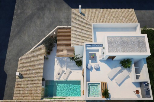 Exclusive, newly-built project with separate bbq zone and pool in Ses Salines
