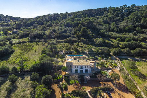 Exterior view of the finca