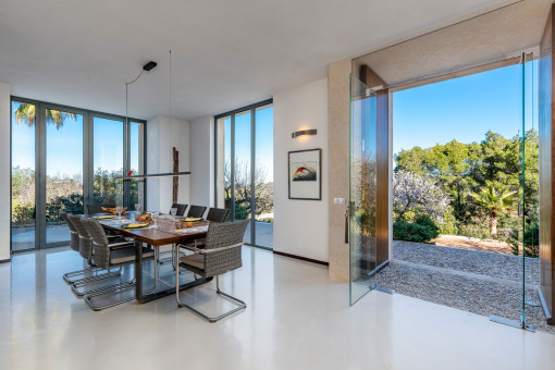 Elegant dining area