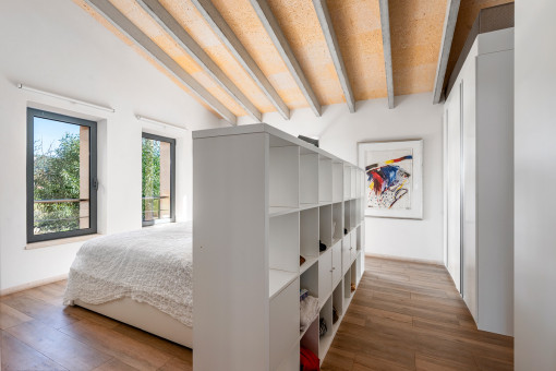 One of 3 bedrooms