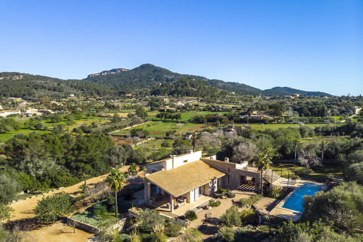 Exterior view of the finca