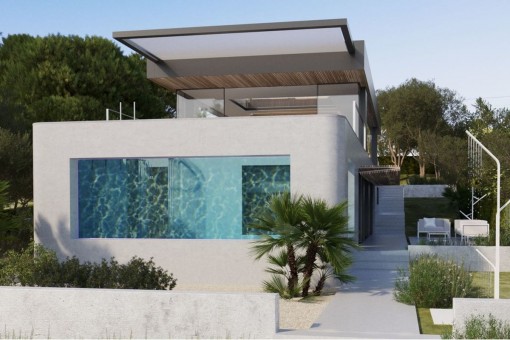 villa in Cala Mandia