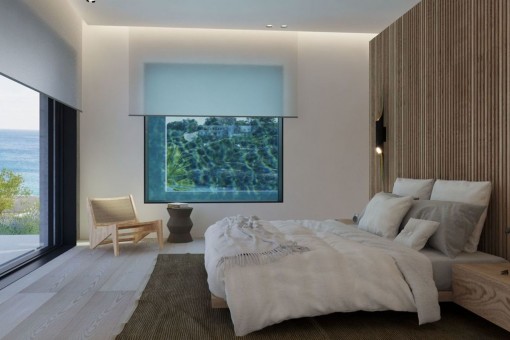 Elegant double bedroom