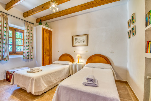 One of 6 bedrooms
