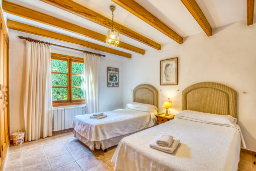 One of 6 bedrooms
