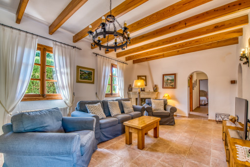 Cozy living area