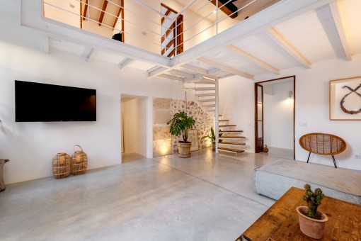 Tastefully designed living area