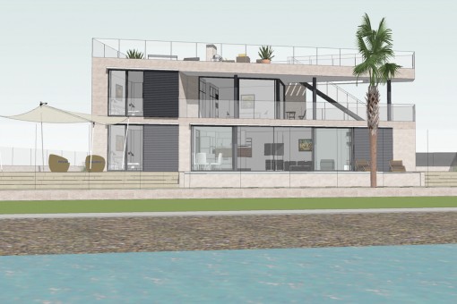 Plan of the villa