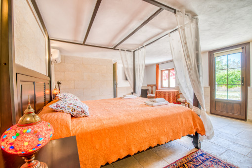 Spacious bedroom