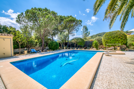 Pool of the second house
