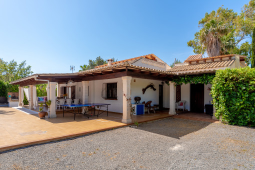 Exterior view of the main house