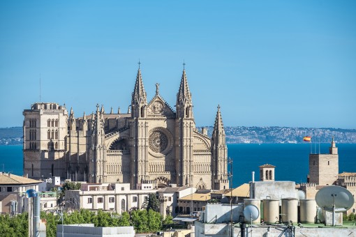 Cathedral and sea views