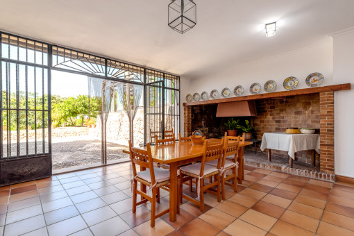 Dining area