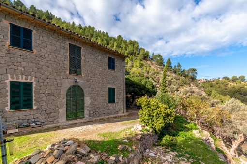 Exterior view of the finca