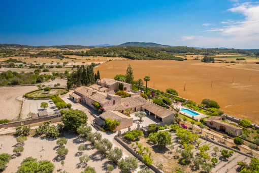 Finca property with pool in Monturiri