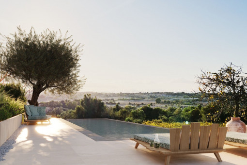 Newly-built finca in Lloret de Vistalegre with unique panoramic views