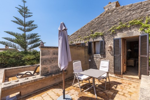 Sunny terrace