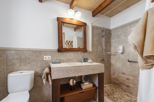 One of 13 bathrooms