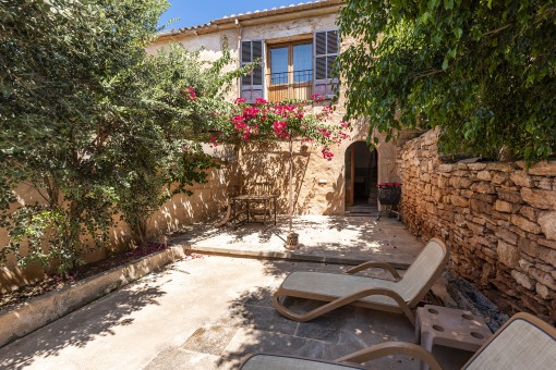 Spacious terrace