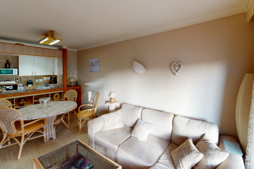 Living and dining area