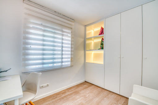 One of 3 bedrooms