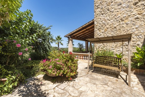 Charming terrace with sitting area