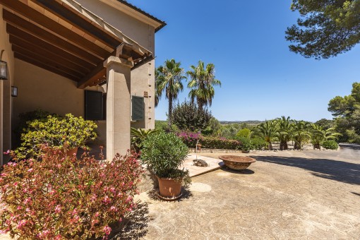 Entrance of the finca