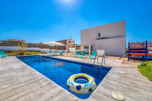 Pool area