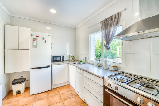 Lightflooded kitchen