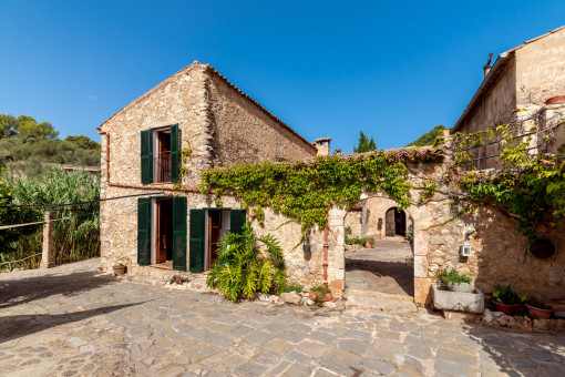 Exterior view of the authentic finca property