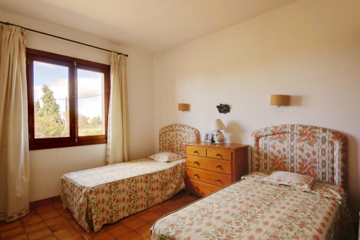 One of 3 bedrooms